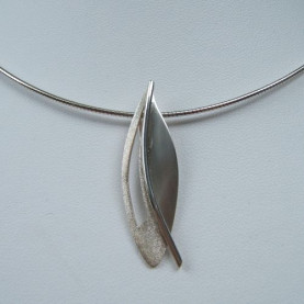 Bladcollier gestileerd eigen ontwerp